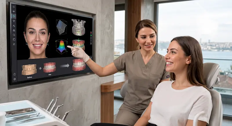 Custom digital smile design consultation Custom digital smile design consultation