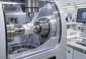 digital cad cam crown milling process
