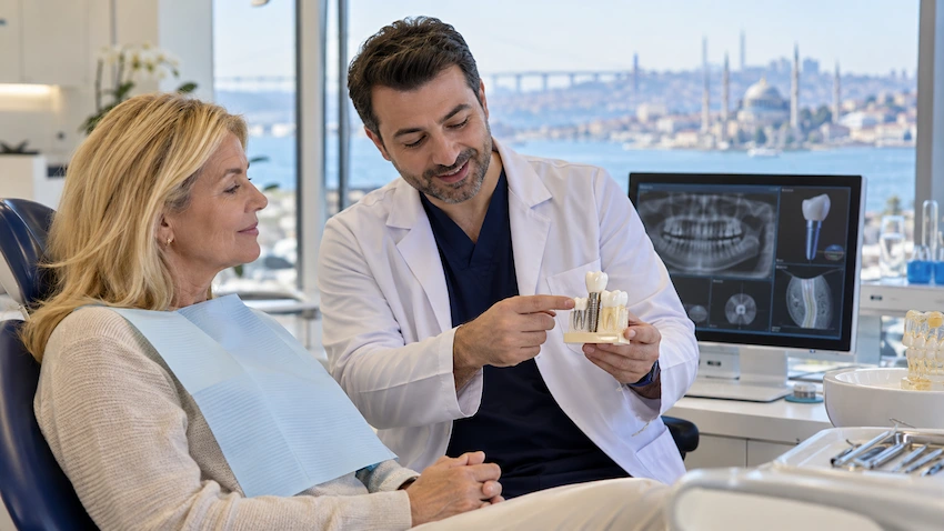 how long should i stay in turkey for dental implants
