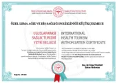 Health Tourism Authorization Certificate