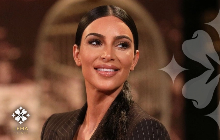 levoluzione del sorriso perfetto di kim kardashian