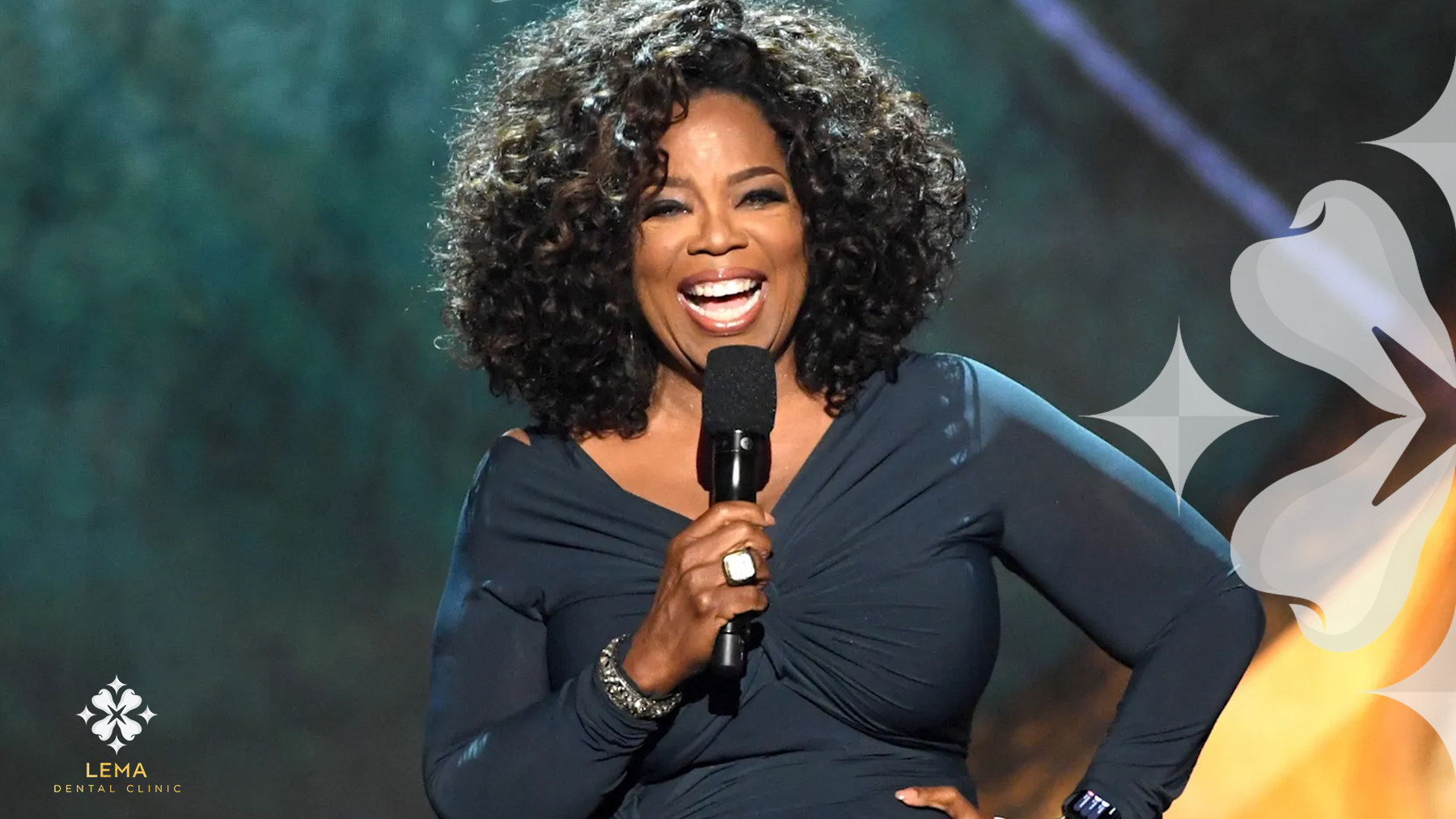 Unlocking the charm: Oprah Winfrey's smile secret